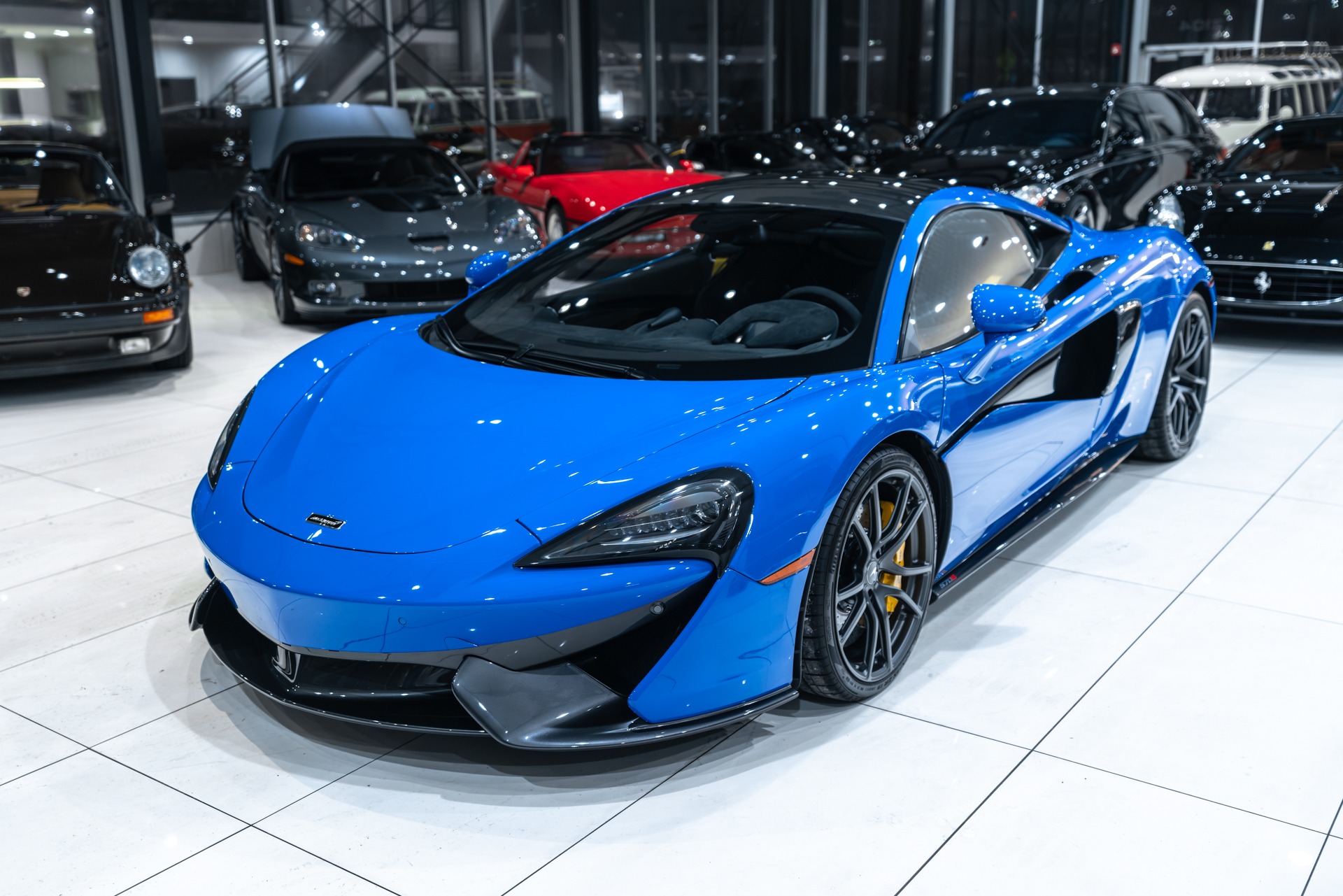 Used-2019-McLaren-570S-Coupe-ONLY-4k-Miles-Track-Pack-Front-Lift-RARE-MSO-Paris-Blue-LOADED