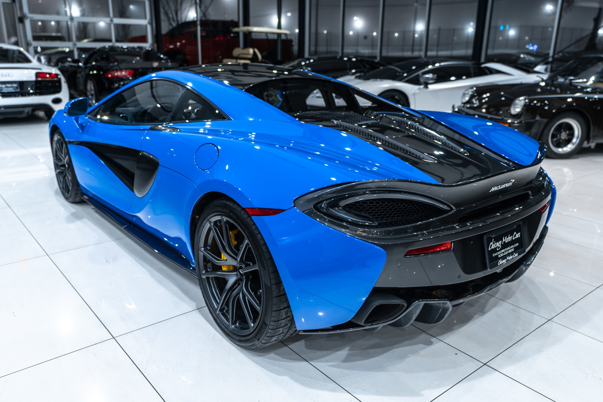 Used-2019-McLaren-570S-Coupe-ONLY-4k-Miles-Track-Pack-Front-Lift-RARE-MSO-Paris-Blue-LOADED