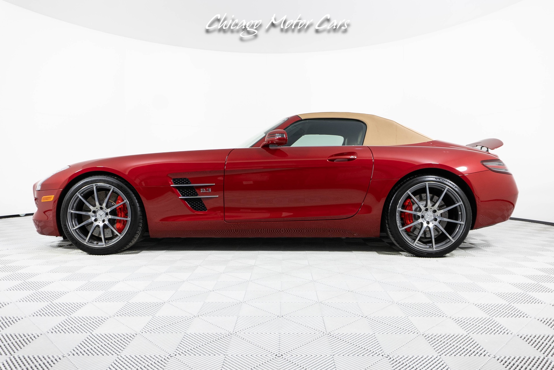 Used-2012-Mercedes-Benz-SLS-AMG-Roadster-Only-6K-Miles-Convertible-Burmeister-3D-Surround-Sound-AMG-Forged-Wheels