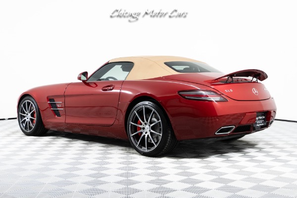 Used-2012-Mercedes-Benz-SLS-AMG-Roadster-Only-6K-Miles-Convertible-Burmeister-3D-Surround-Sound-AMG-Forged-Wheels