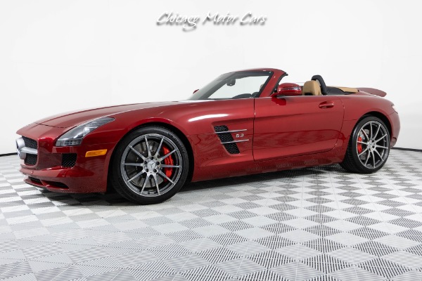 Used-2012-Mercedes-Benz-SLS-AMG-Roadster-Only-6K-Miles-Convertible-Burmeister-3D-Surround-Sound-AMG-Forged-Wheels