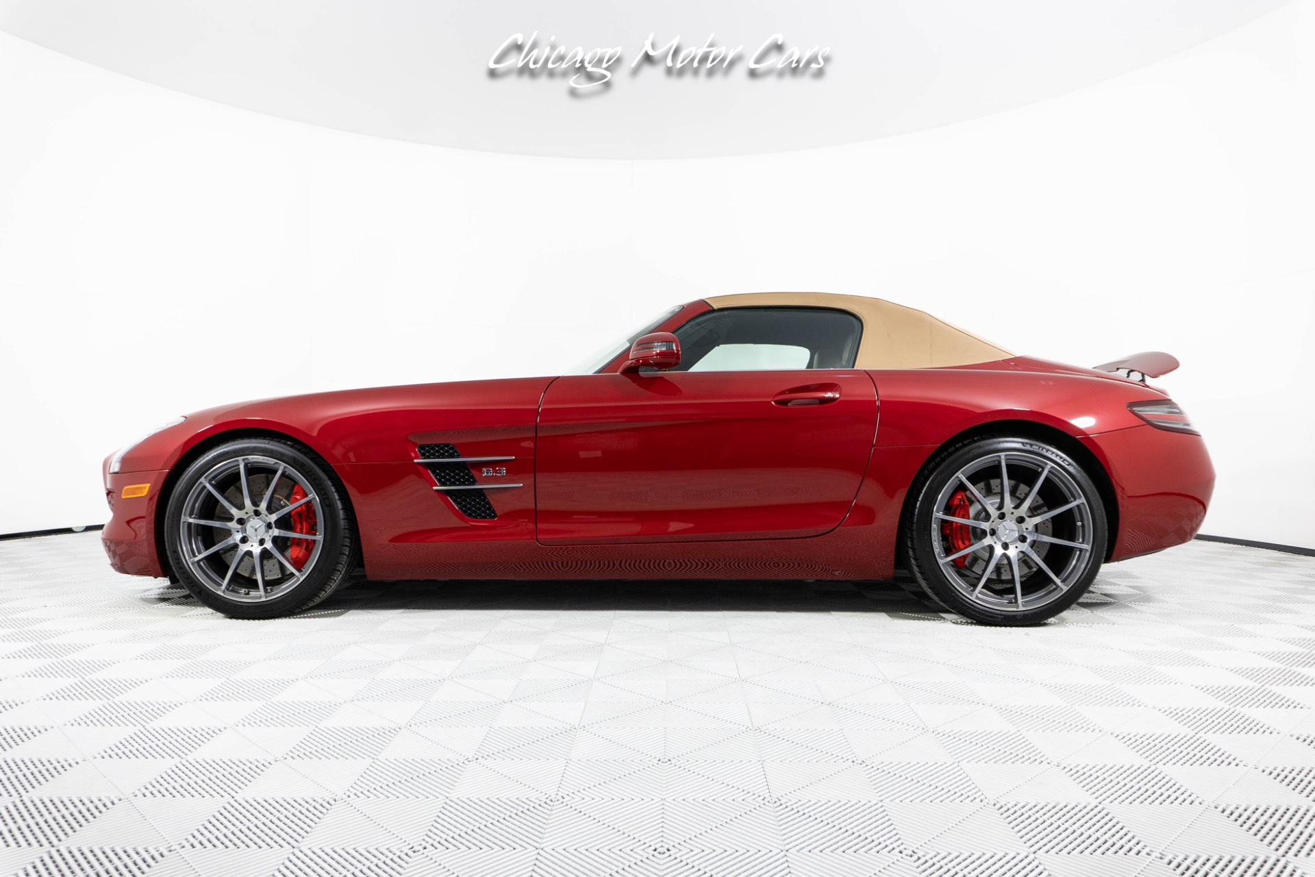 Used-2012-Mercedes-Benz-SLS-AMG-Roadster-Only-6K-Miles-Convertible-Burmeister-3D-Surround-Sound-AMG-Forged-Wheels