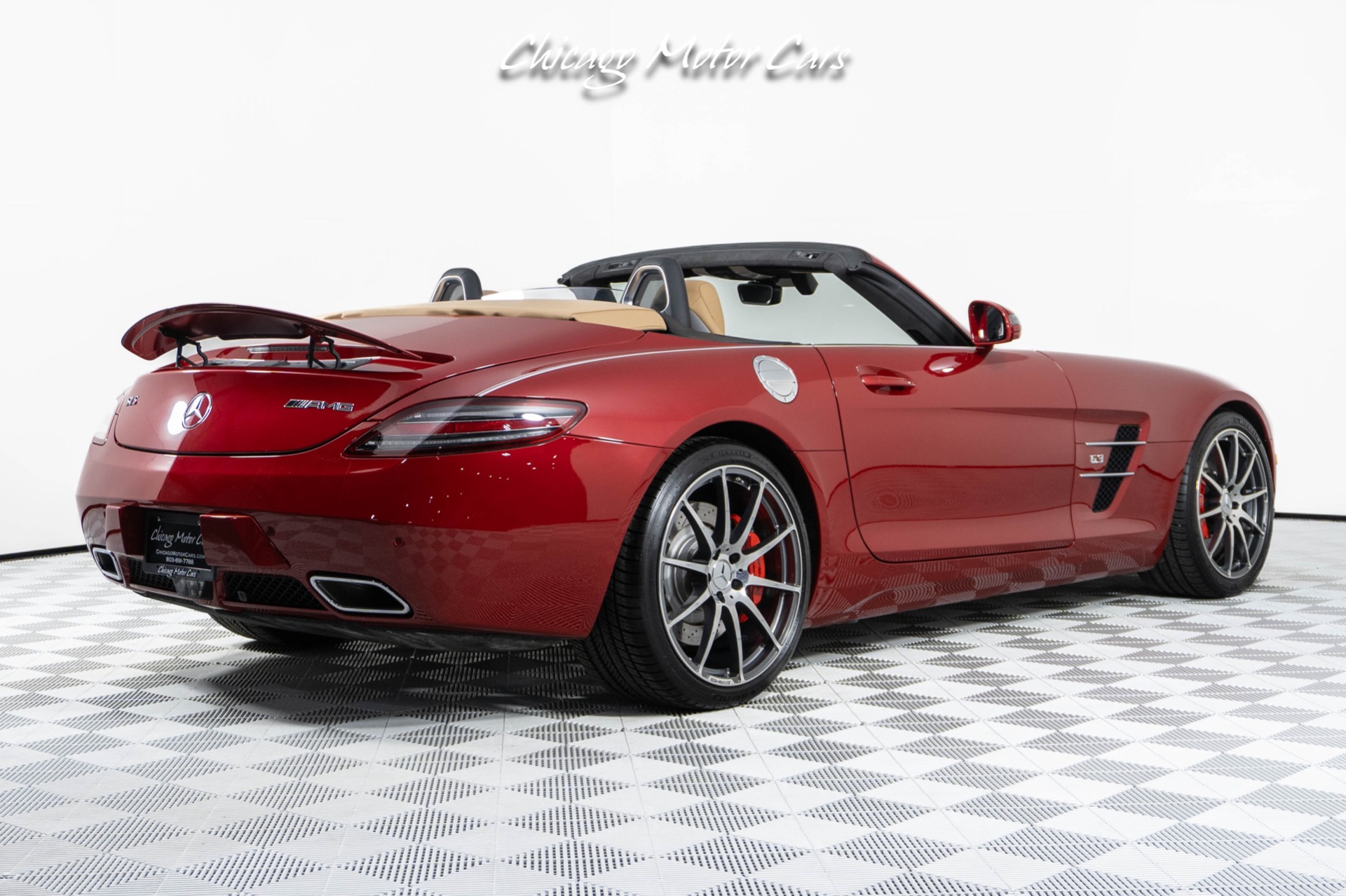 Used-2012-Mercedes-Benz-SLS-AMG-Roadster-Only-6K-Miles-Convertible-Burmeister-3D-Surround-Sound-AMG-Forged-Wheels