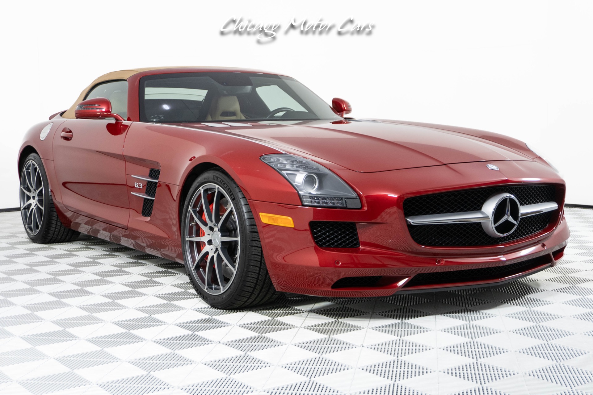 Used-2012-Mercedes-Benz-SLS-AMG-Roadster-Only-6K-Miles-Convertible-Burmeister-3D-Surround-Sound-AMG-Forged-Wheels