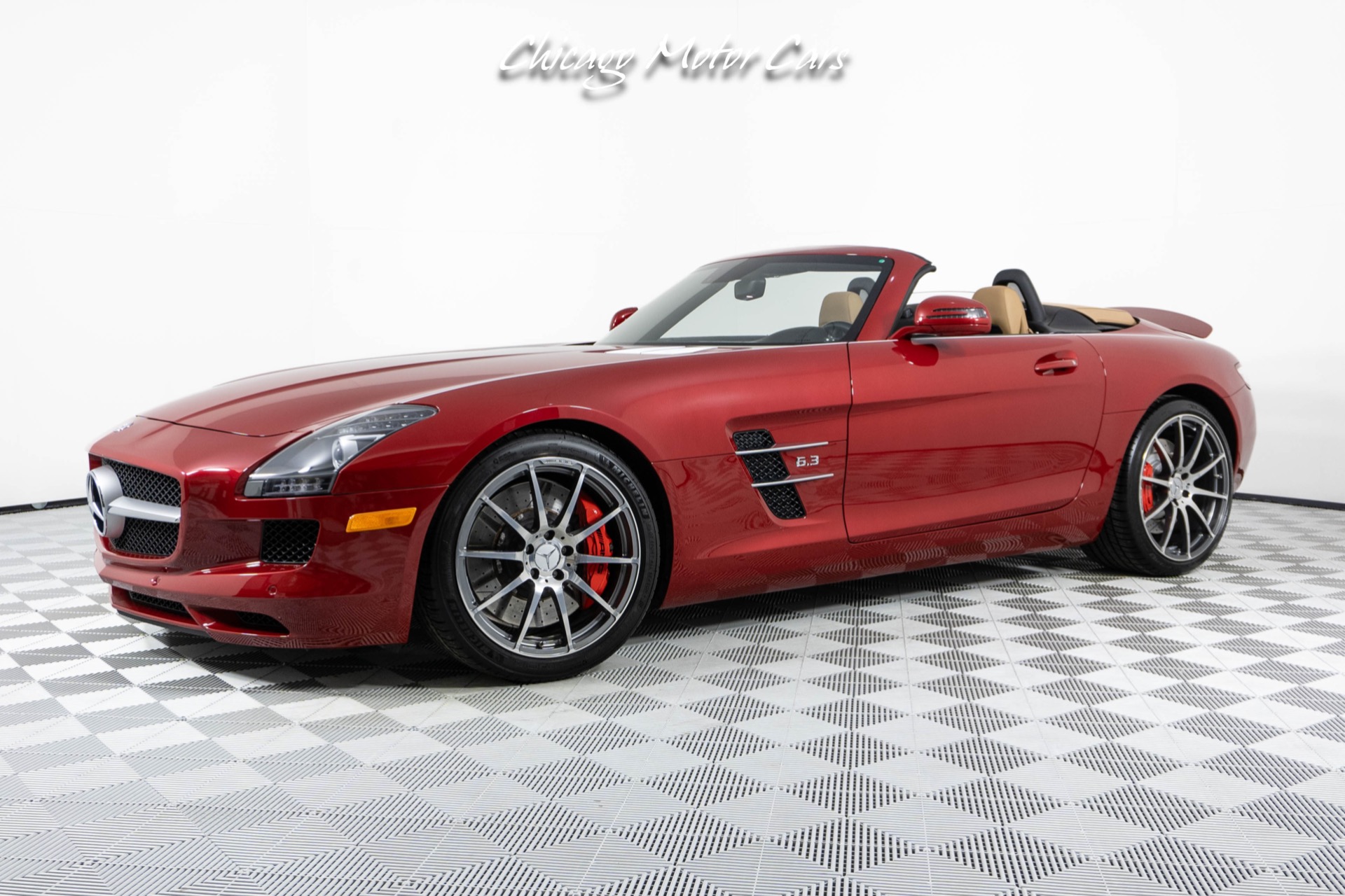 Used-2012-Mercedes-Benz-SLS-AMG-Roadster-Only-6K-Miles-Convertible-Burmeister-3D-Surround-Sound-AMG-Forged-Wheels