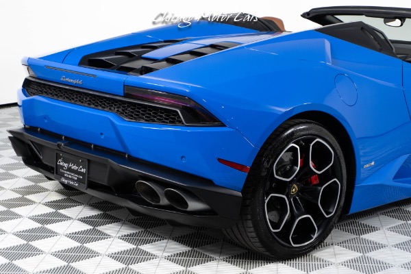 Used-2016-Lamborghini-Huracan-LP610-4-Spyder-Ad-Personam-Blu-Lemans-Front-End-PPF-Front-End-Lifter-Loaded