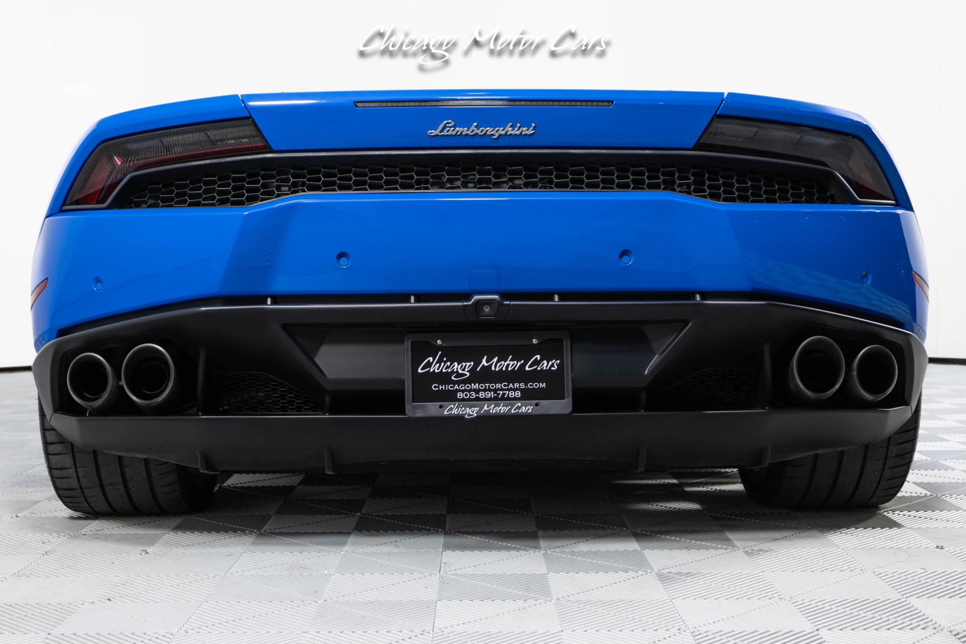 Used-2016-Lamborghini-Huracan-LP610-4-Spyder-Ad-Personam-Blu-Lemans-Front-End-PPF-Front-End-Lifter-Loaded