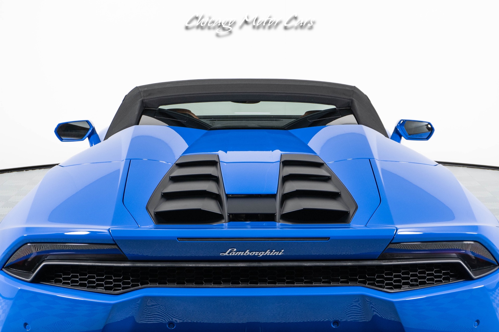 Used-2016-Lamborghini-Huracan-LP610-4-Spyder-Ad-Personam-Blu-Lemans-Front-End-PPF-Front-End-Lifter-Loaded