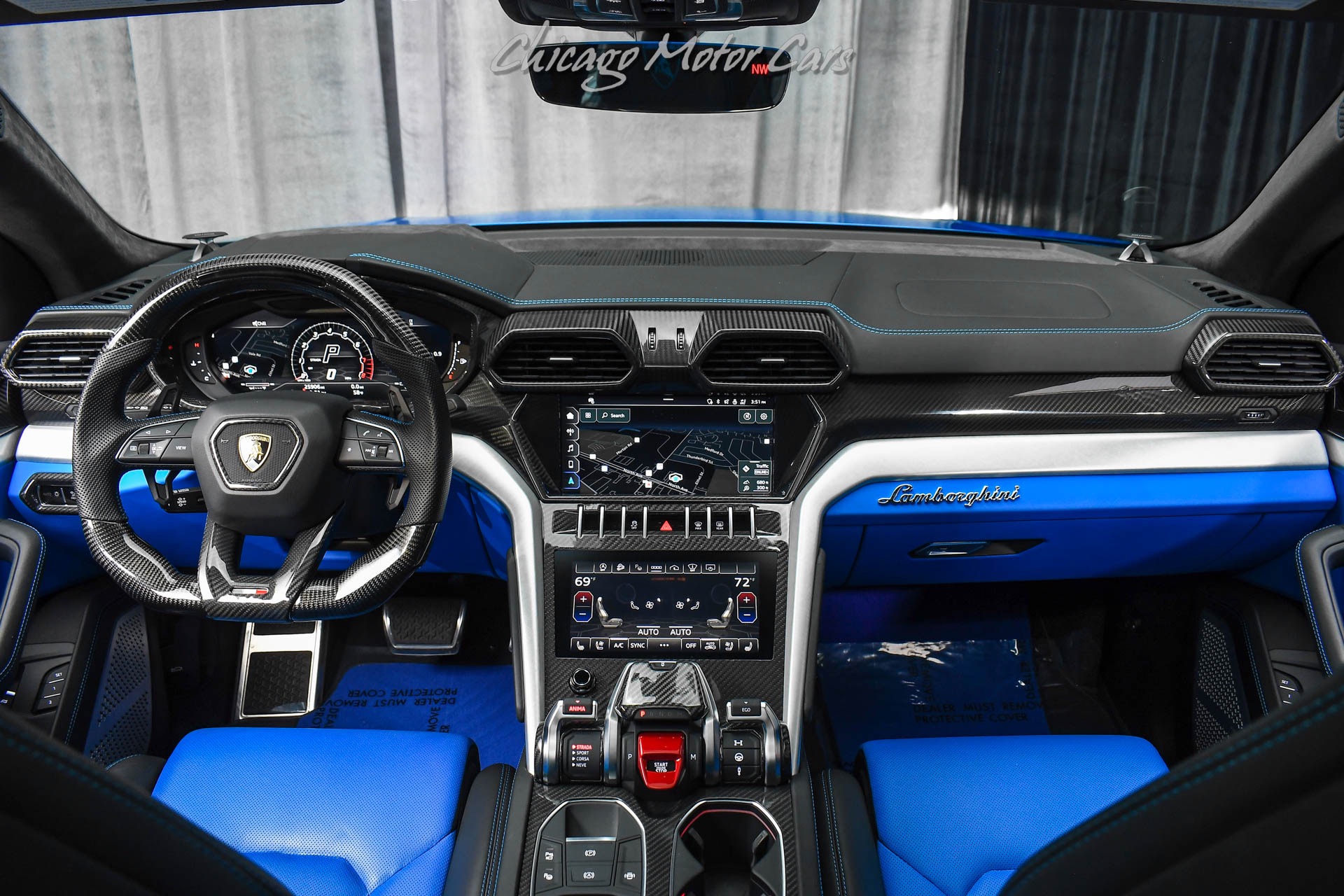 Used-2022-Lamborghini-Urus-SUV-RARE-Spec-Blue-Interior-B-O-3D-Audio-Massage-Seats-Carbon-Upgrades