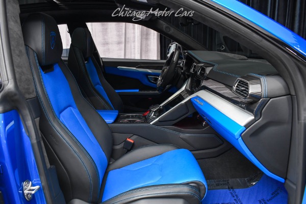 Used-2022-Lamborghini-Urus-SUV-RARE-Spec-Blue-Interior-B-O-3D-Audio-Massage-Seats-Carbon-Upgrades