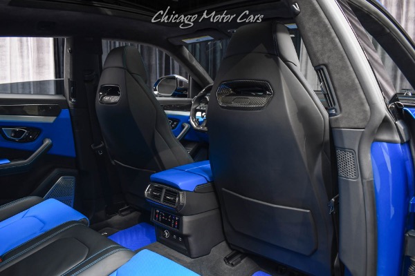 Used-2022-Lamborghini-Urus-SUV-RARE-Spec-Blue-Interior-B-O-3D-Audio-Massage-Seats-Carbon-Upgrades