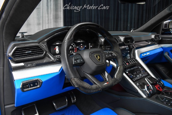 Used 2022 Lamborghini Urus SUV RARE Spec! Blue Interior! B&O 3D Audio ...