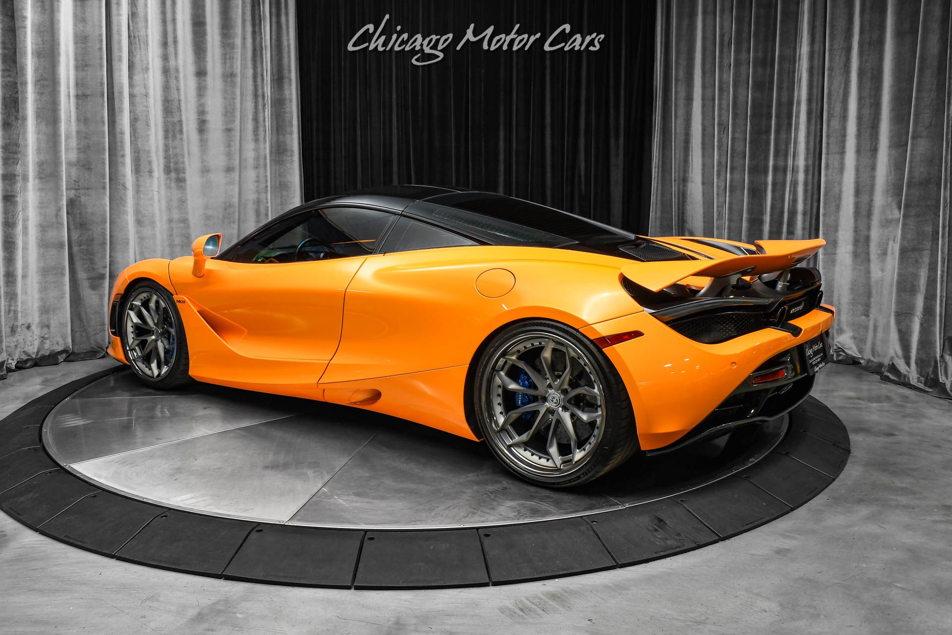 Used-2019-McLaren-720S-Luxury-MSO-Papaya-Spark-Front-Lift-HRE-Wheels-Only-7k-Miles-Loaded