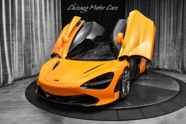 Used-2019-McLaren-720S-Luxury-MSO-Papaya-Spark-Front-Lift-HRE-Wheels-Only-7k-Miles-Loaded