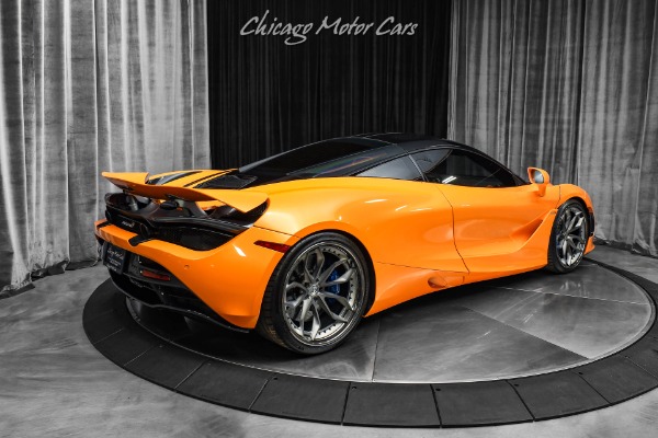 Used-2019-McLaren-720S-Luxury-MSO-Papaya-Spark-Front-Lift-HRE-Wheels-Only-7k-Miles-Loaded