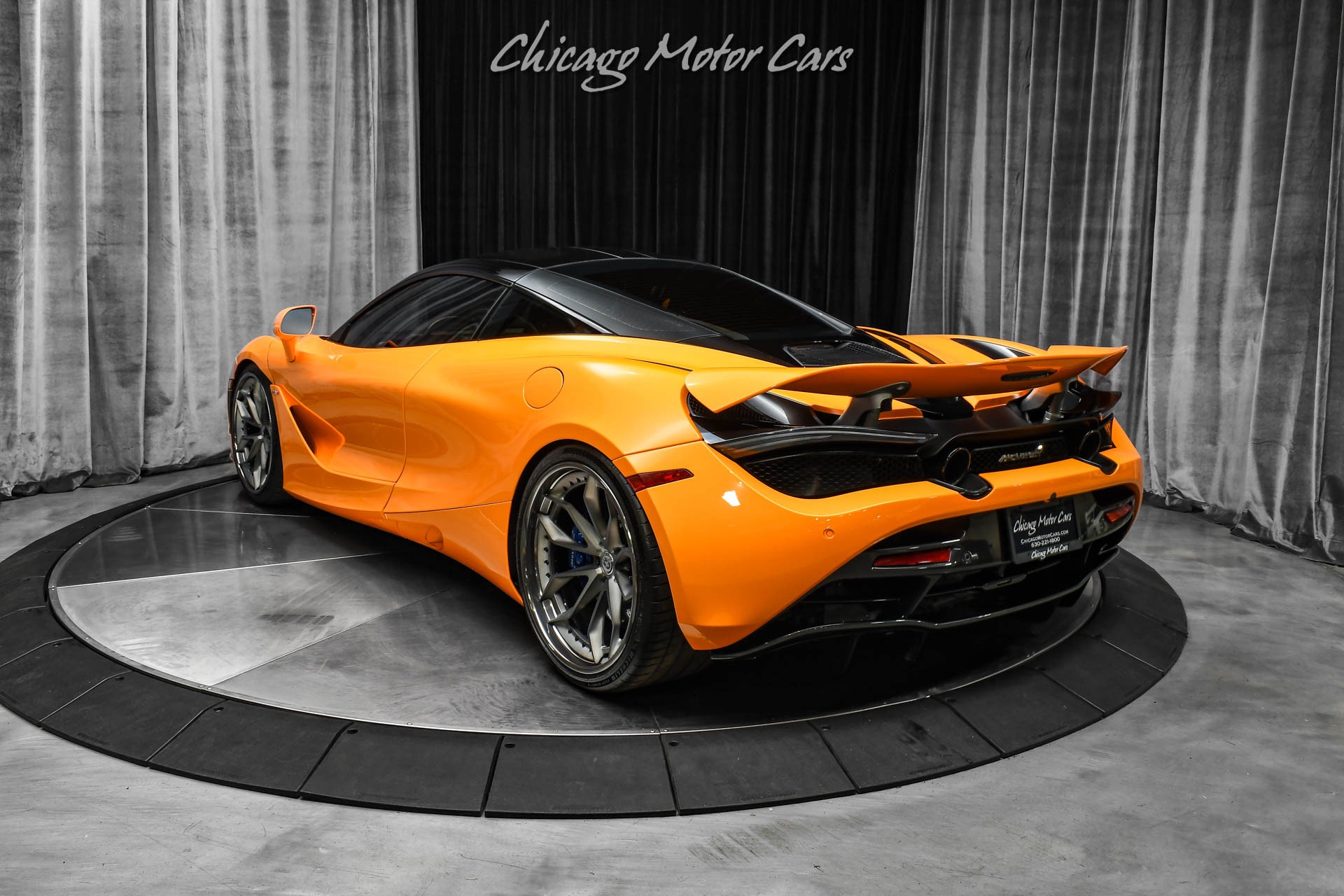 Used-2019-McLaren-720S-Luxury-MSO-Papaya-Spark-Front-Lift-HRE-Wheels-Only-7k-Miles-Loaded