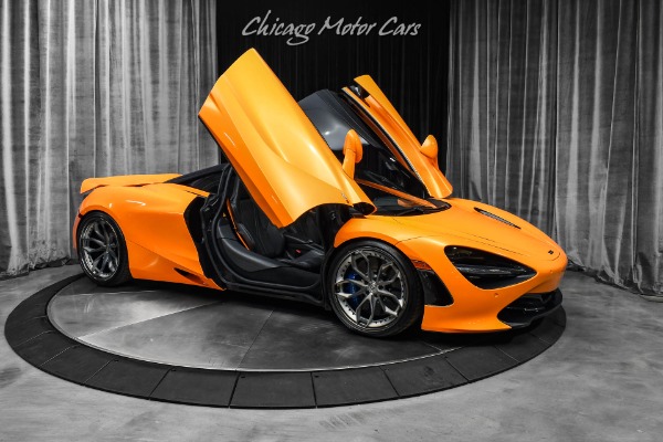 Used-2019-McLaren-720S-Luxury-MSO-Papaya-Spark-Front-Lift-HRE-Wheels-Only-7k-Miles-Loaded