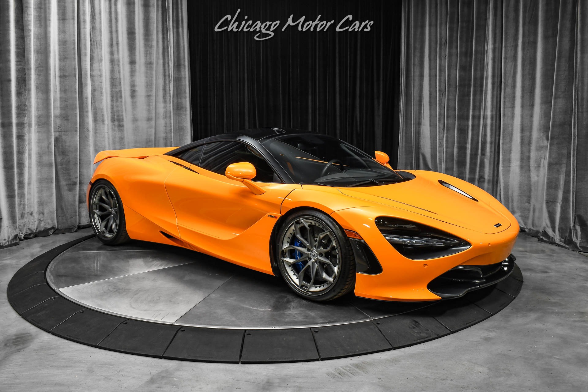 Used-2019-McLaren-720S-Luxury-MSO-Papaya-Spark-Front-Lift-HRE-Wheels-Only-7k-Miles-Loaded