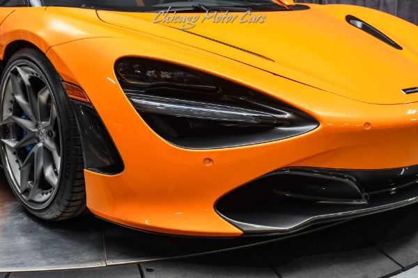 Used-2019-McLaren-720S-Luxury-MSO-Papaya-Spark-Front-Lift-HRE-Wheels-Only-7k-Miles-Loaded