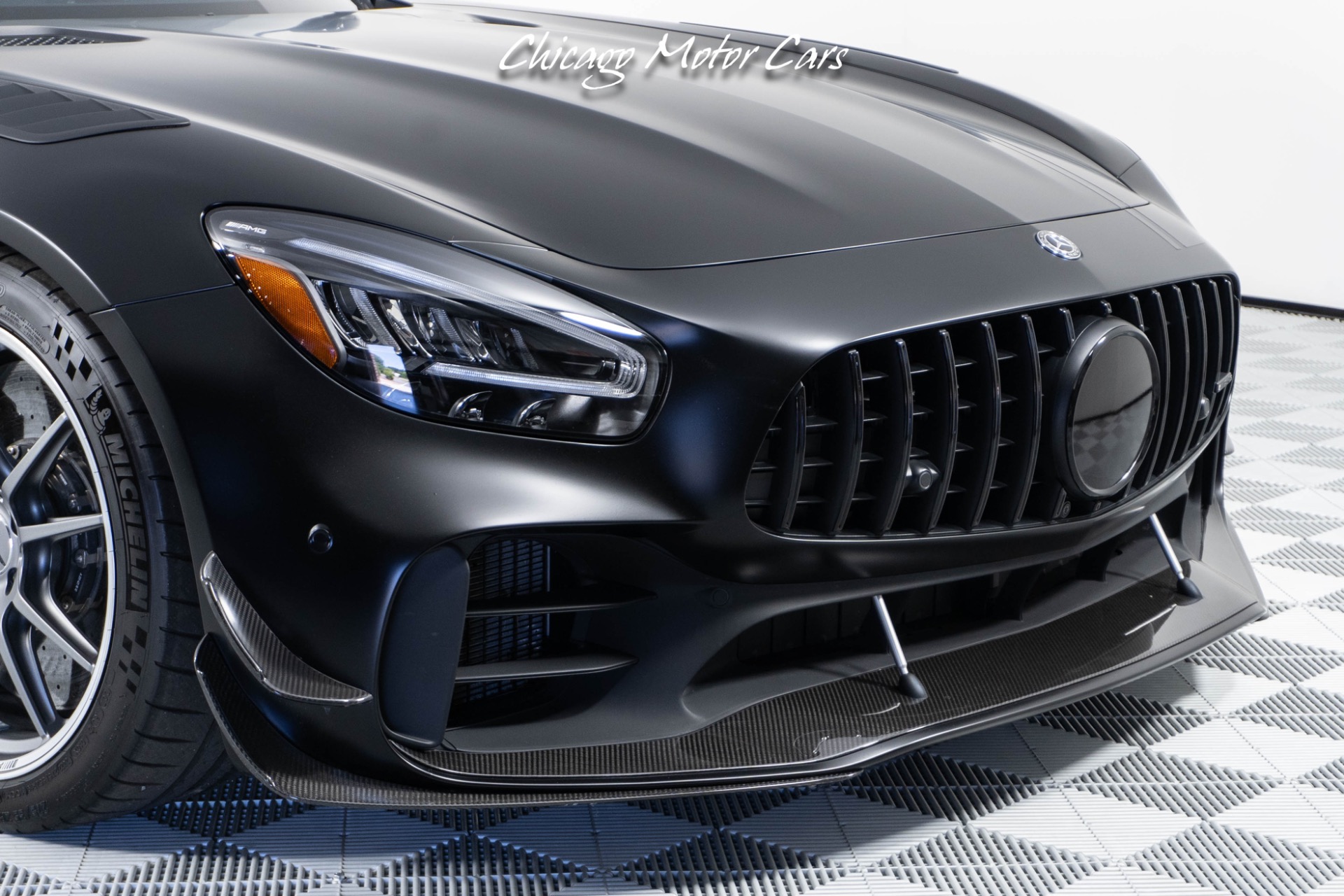 Used-2020-Mercedes-Benz-AMG-GT-R-Pro-Coupe-Matte-Black-Wrap-4K-Miles-Carbon-Ceramics