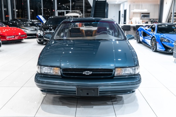 Used-1996-Chevrolet-Impala-SS-Only-5k-Miles-Collector-Condition-Very-Rare-Dark-Green-Gray-Metallic