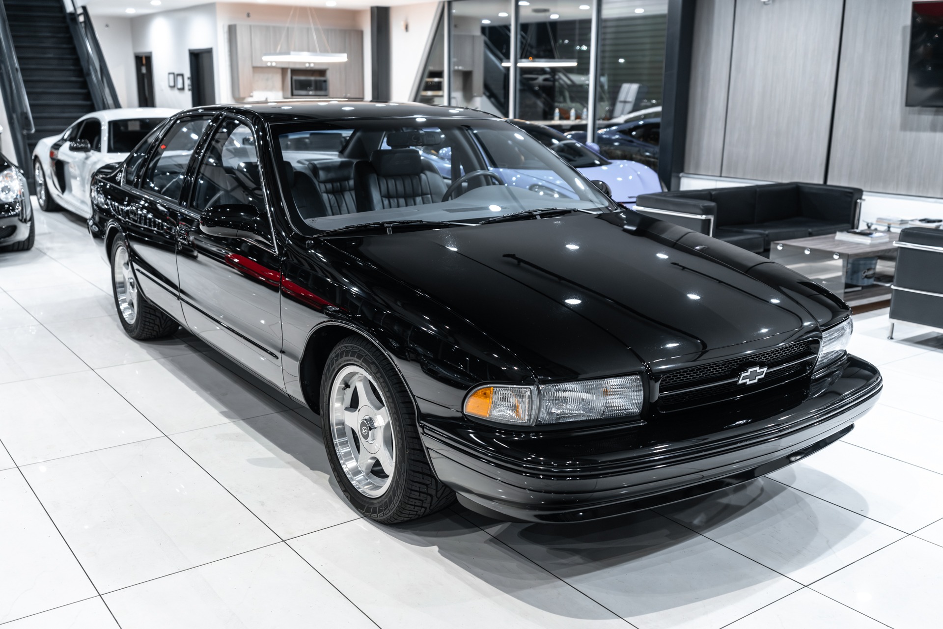 Used-1996-Chevrolet-Impala-SS-Only-6k-Miles-Collector-Condition-Stunning-Black-Paint