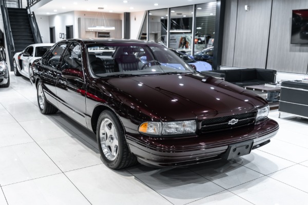 Used-1996-Chevrolet-Impala-SS-Only-4k-miles-Collector-Condition-Rare-Dark-Cherry-Metallic