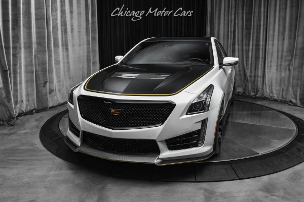 Used-2017-Cadillac-CTS-V-Sedan-TONS-of-Carbon-MSRP-103K-Matte-Wrap-Recaro-Seats-LOADED