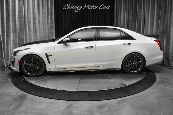 Used-2017-Cadillac-CTS-V-Sedan-TONS-of-Carbon-MSRP-103K-Matte-Wrap-Recaro-Seats-LOADED