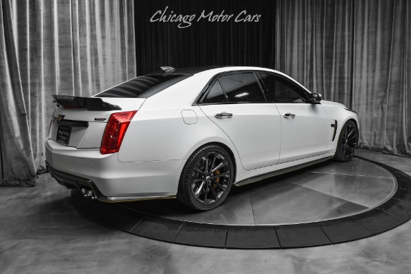 Used-2017-Cadillac-CTS-V-Sedan-TONS-of-Carbon-MSRP-103K-Matte-Wrap-Recaro-Seats-LOADED