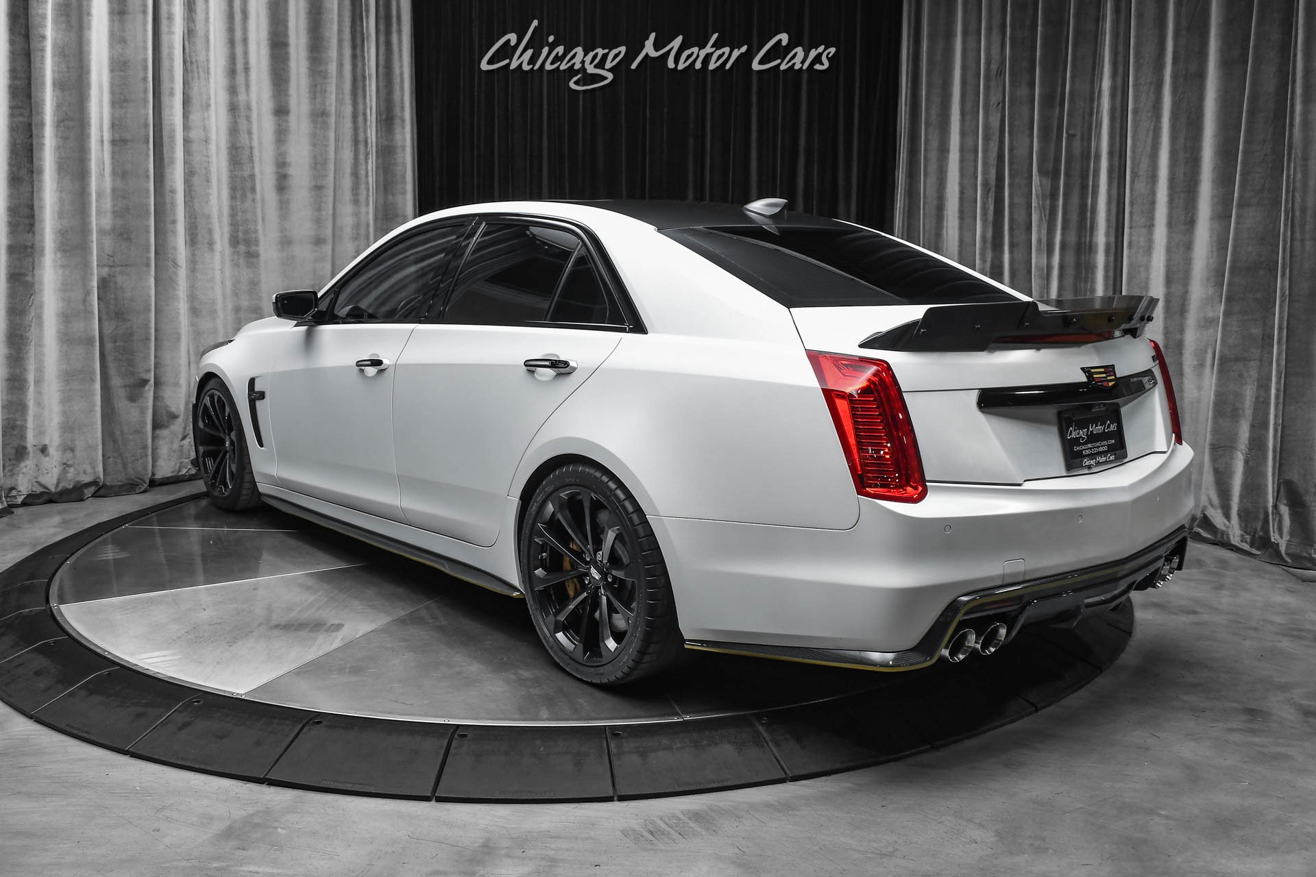 Used-2017-Cadillac-CTS-V-Sedan-TONS-of-Carbon-MSRP-103K-Matte-Wrap-Recaro-Seats-LOADED