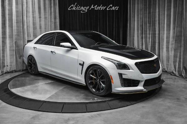 Used-2017-Cadillac-CTS-V-Sedan-TONS-of-Carbon-MSRP-103K-Matte-Wrap-Recaro-Seats-LOADED