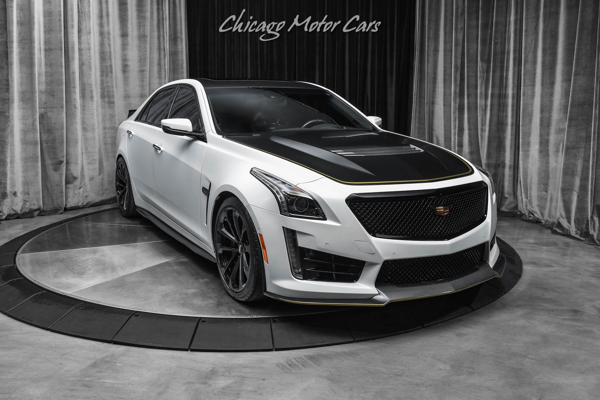 Used-2017-Cadillac-CTS-V-Sedan-TONS-of-Carbon-MSRP-103K-Matte-Wrap-Recaro-Seats-LOADED