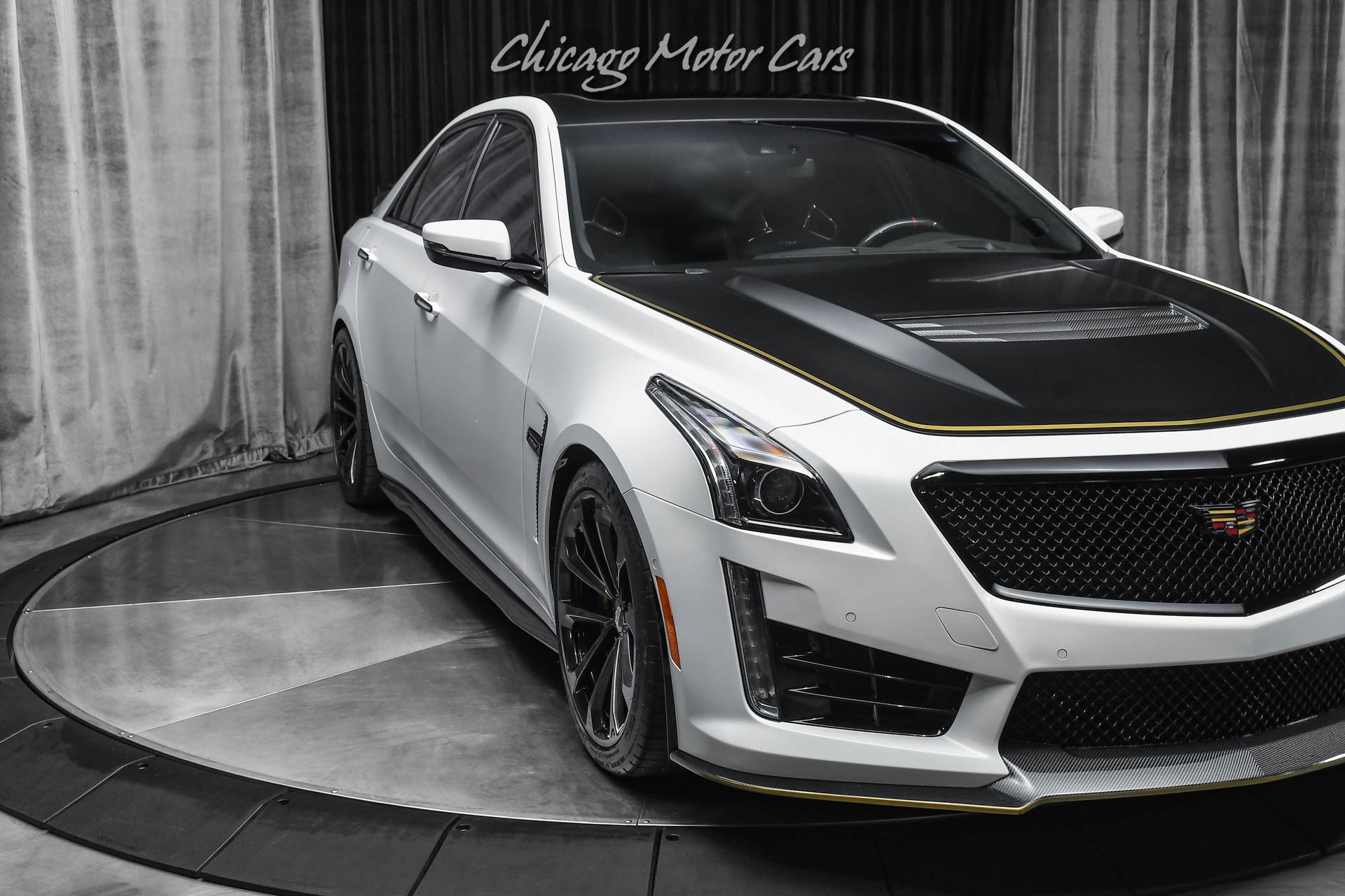 Used-2017-Cadillac-CTS-V-Sedan-TONS-of-Carbon-MSRP-103K-Matte-Wrap-Recaro-Seats-LOADED