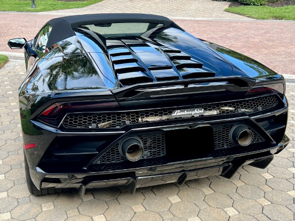 Used-2021-Lamborghini-Huracan-EVO-610-2-Spyder-Only-1k-Miles-Front-Lift-Carbon-Sport-Seats-Pristine