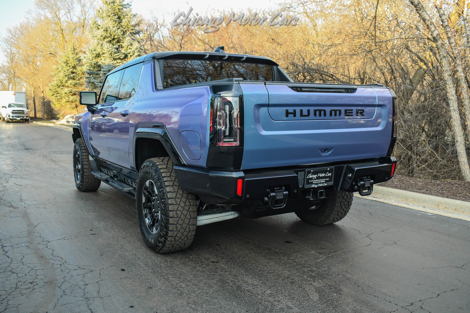 Used-2023-GMC-HUMMER-EV-Edition-1-SUV-1000HP-Mystic-Chrome-Wrap-ONLY-520-Miles-3X-Motor-Performa