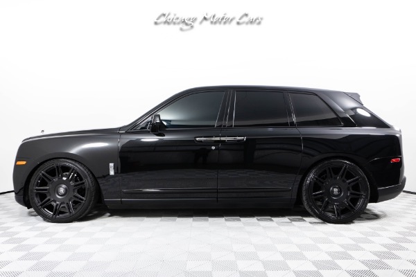 Used-2020-Rolls-Royce-Cullinan-Blackout-Package-Custom-Novitec-Wheels-Beautiful-Color-Combo-Loaded