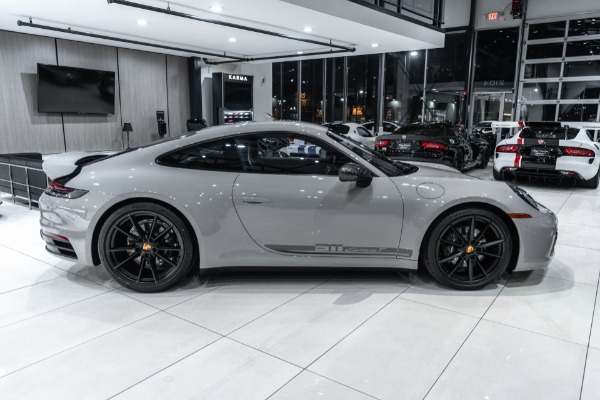 Used-2023-Porsche-911-Carrera-T-Coupe-Only-500-Miles-7-Speed-Manual-Chalk-Paint