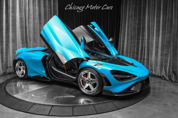 Used-2021-McLaren-765LT-Coupe-HRE-Wheels-1016-Industries-Package-LOADED-Carbon-Fiber-Serviced