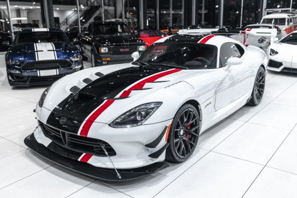 Used-2016-Dodge-Viper-ACR-Extreme-Aero-Pkg-Coupe-Black---Red-Painted-Stripes-ONLY-12k-Miles