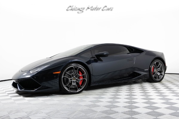 Used-2015-Lamborghini-Huracan-LP610-4-Only-7k-Miles-Performance-Exhaust-Rare-Color-Combo-Loaded