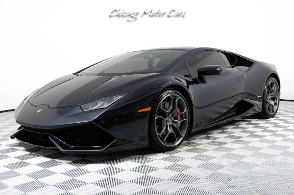 Used-2015-Lamborghini-Huracan-LP610-4-Only-7k-Miles-Performance-Exhaust-Rare-Color-Combo-Loaded