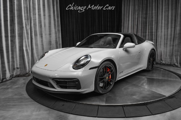 Used-2023-Porsche-911-Targa-4-GTS-Only-900-Miles-Front-Lift-ChalkBlack-LOADED-Paint-Protection