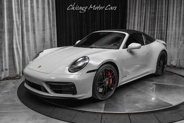 Used-2023-Porsche-911-Targa-4-GTS-Only-900-Miles-Front-Lift-ChalkBlack-LOADED-Paint-Protection