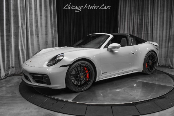 Used-2023-Porsche-911-Targa-4-GTS-Only-900-Miles-Front-Lift-ChalkBlack-LOADED-Paint-Protection