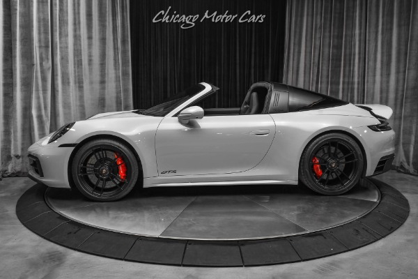 Used-2023-Porsche-911-Targa-4-GTS-Only-900-Miles-Front-Lift-ChalkBlack-LOADED-Paint-Protection