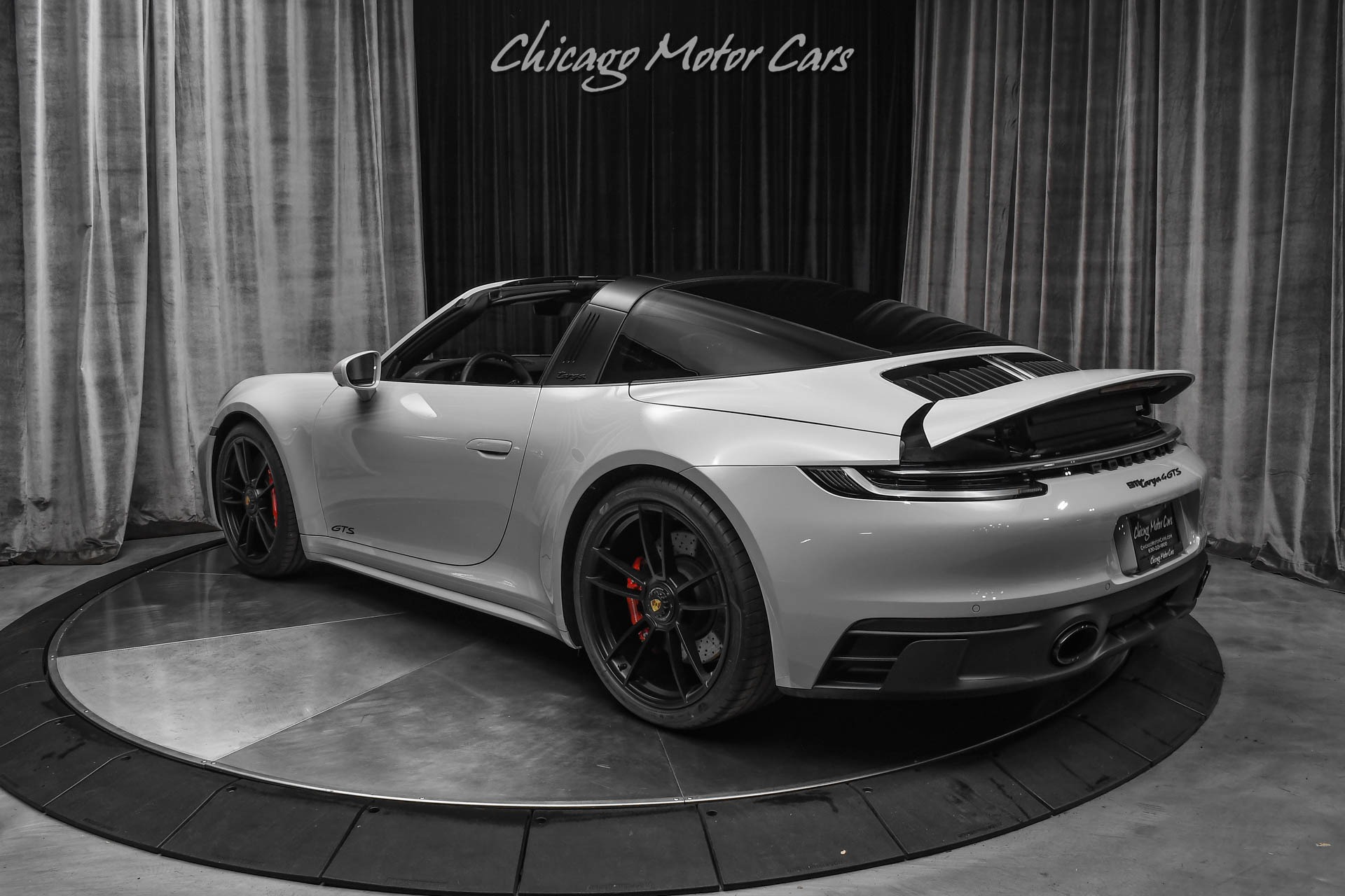 Used-2023-Porsche-911-Targa-4-GTS-Only-900-Miles-Front-Lift-ChalkBlack-LOADED-Paint-Protection