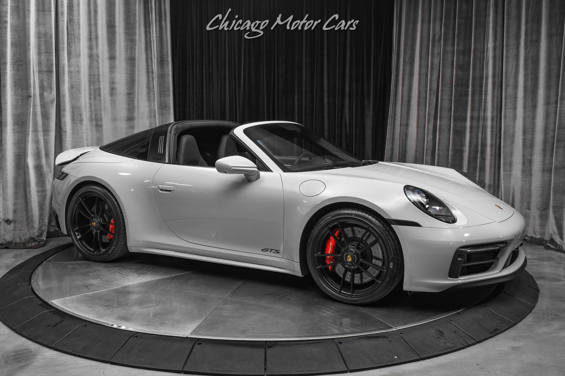 Used-2023-Porsche-911-Targa-4-GTS-Only-900-Miles-Front-Lift-ChalkBlack-LOADED-Paint-Protection