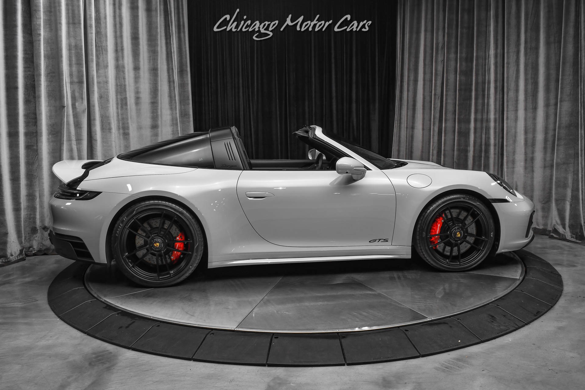 Used-2023-Porsche-911-Targa-4-GTS-Only-900-Miles-Front-Lift-ChalkBlack-LOADED-Paint-Protection