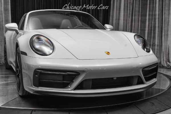 Used-2023-Porsche-911-Targa-4-GTS-Only-900-Miles-Front-Lift-ChalkBlack-LOADED-Paint-Protection